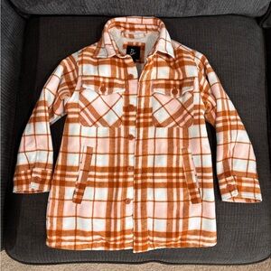 Art Class - Kids Flannel Jacket with Warm Lining